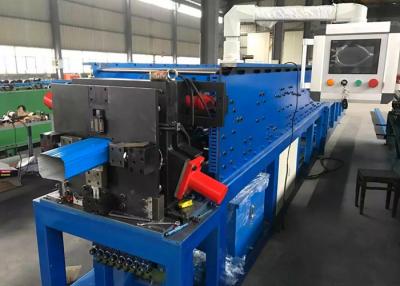 China Automatic Downpipe Roll Forming Machine With Bending And Necking Die for sale