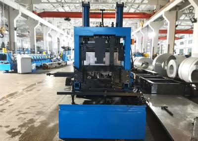China Galvanized Steel CZ Purlin Roll Forming Machine With Lubricating System for sale