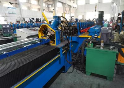China Diagonal Bracing Section Roll Forming Machine; Warehouse Rack C Bracing Rollformer for sale