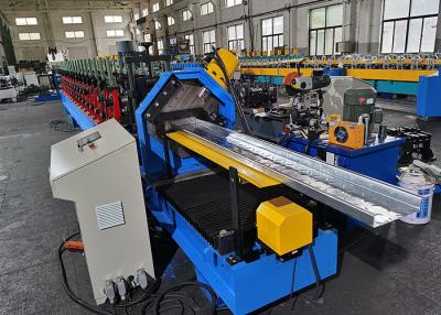 China Galvanized Steel Scaffold Plank Roll Forming Machine With Gauge Adjust Device for sale