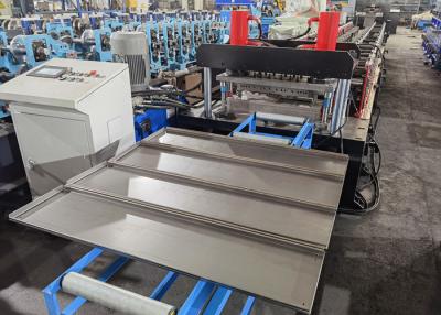China 100-600mm Width Supermarket Shelf Panel Roll Forming Machine for sale