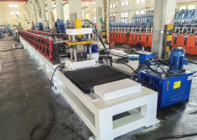 China 41 * 21 / 41 * 41 / 41 * 82 Solar Strut Automatic Size Adjustment Section Roll Forming Machine for sale