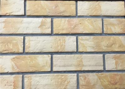 China 3D12-1 Interior Thin Lightweight Brick Veneer , Outdoor Artificial Brick Tiles For Walls for sale