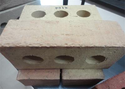China Cream Yellow Clay Building Bricks For Outside Wall Anti - Freeze for sale