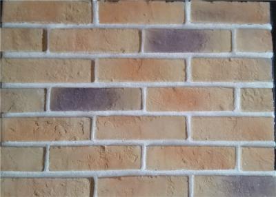China Lightweight Artificial Outdoor Faux Brick Panels For Apartment / Hospital / University for sale