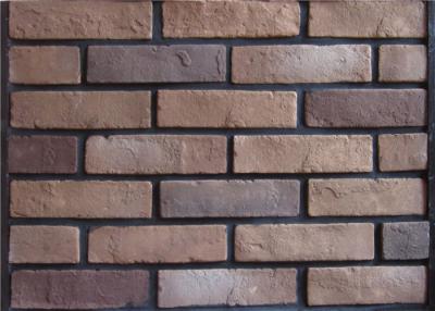 China Multipul Color 3D Cement Faux Exterior Brick With Wall Decoration for sale