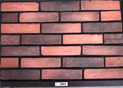 China Concrete Brick Veneer For Fireplace , Brick Exterior Siding Low Water Absorption for sale