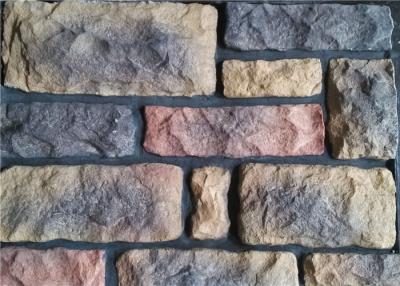 China Outdoor Faux Stone Wall Panels , Multi - Shape Faux Rock Panels for sale