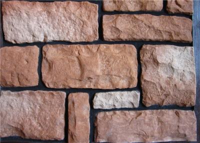 China Lightweight Faux Stone Panels Interior Wall , Faux Veneer Stone For Villa / Hotel Hall for sale