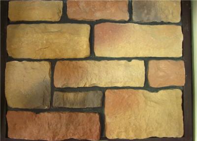China Light Texture Green Faux Stone Veneer Panels Low Water Absorption for sale