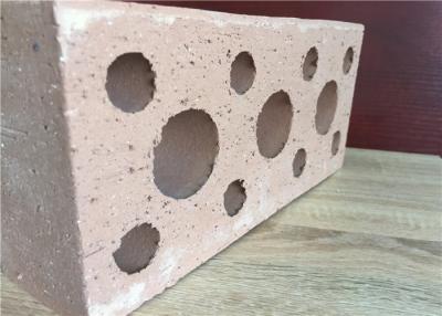 China 240x115x60mm，Light Coffee Excellent Weather Resistant Hollow Brick For Wall for sale