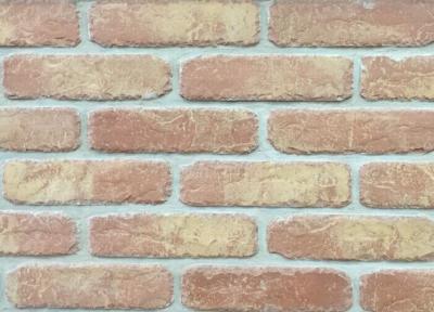 China 5D20-8 Handmade Clay Thin Veneer Brick For House Building Faux Brick Wall for sale