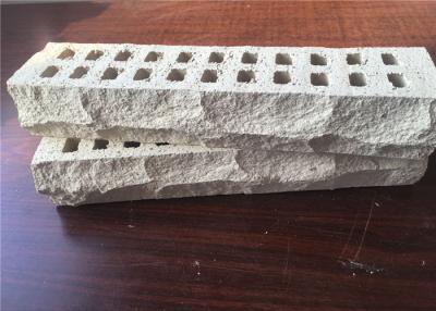 China Special Mountain Shape White Perforated Clay Bricks High Strength For Long Life for sale