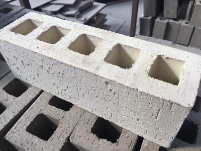 China Guniting Materials Clay Hollow Bricks Face 230 X 76 X 70mm Rough Face With Five Holes for sale