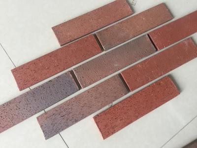 China Kaihua Clay Split Face Brick For Interior / Exterior Rough Finishes for sale