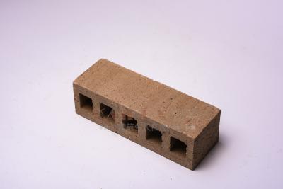 China Different Textures Extruded Clay Hollow Blocks With 5 Holes for sale