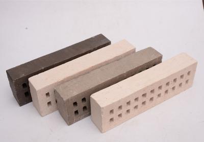 China 290x90x50mm Standard Size Hollow Clay Brick Construction High Compressive Strength for sale
