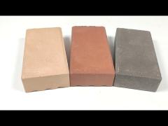 Customized Red Clay Brick Pavers , Concrete Driveway Pavers Sintered / Extrusion