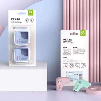 Китай Кролик кремния сгустил прокладку прочного угла таблицы безопасности ребенка младенца защитного углового защитную продается