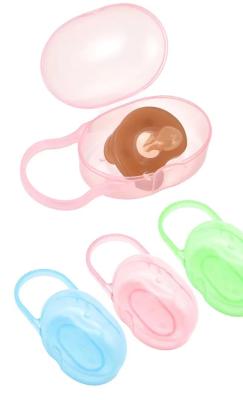 China 100% Soft Silicone One Piece Pacifier for Babies 6-16 Months Orthodontic Nipple BPA-Free for sale