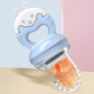 Chine Bâton de meulage de dent de silicone de catégorie comestible, dispositif de meulage de nourriture acérée et supplémentaire de fruits et légumes de bébé à vendre
