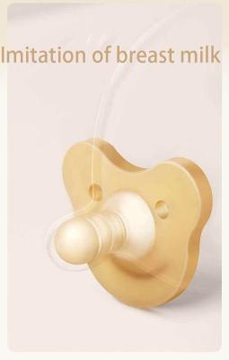 Chine Anti tétine de sommeil enflante de jouet de bébé de silicone de tétine molle superbe liquide d'ours à vendre