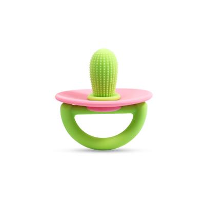 China Baby'S Cactus Teether Toy Is Suitable For Baby'S Itchy Teeth Soft Toys Do Not Contain Natural Organic Bisphenol A à venda