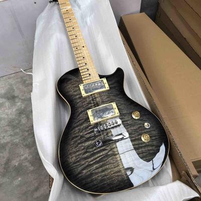 China Mahogany body With quilted maple Top Electric guitar FREE SHIPPING for sale