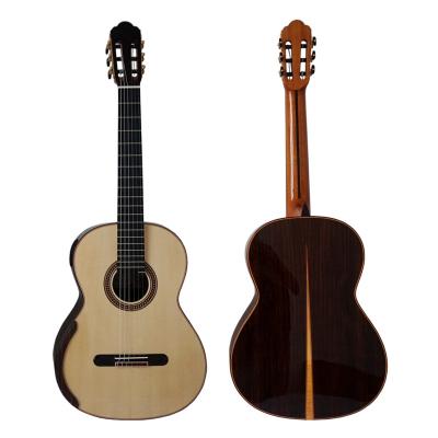 Chine Modèle Chamber String Scale de guitare de Yulong Guo Handmade Double Top Classical 650mm Cedar Neck Double Top By espagnol solide à vendre