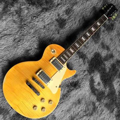 China Custom Tom Murphy 1959 Les Paul Standard Electric Guitar Lemon Drop for sale