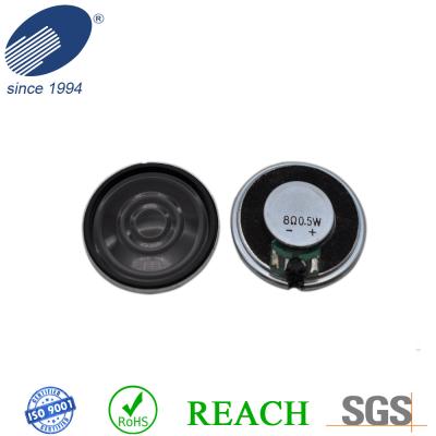 China 0.5W 8ohm Precision Audio Speakers Commonly Used Accessories ISO2000 Approved for sale