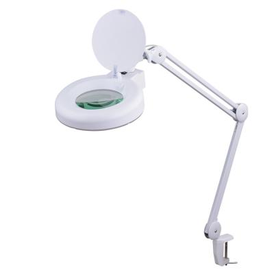 China 127mm  5inch lens magnifying lamp with dust cover magnifier work light for sale