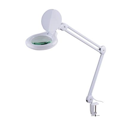 China magnfication 5 diopter led magnifying lamp PCB inspection vistion tool lamp for sale