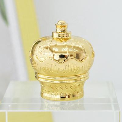 China Distinctive SANKO Non-Refillable Gold Bottle Perfume Caps for sale