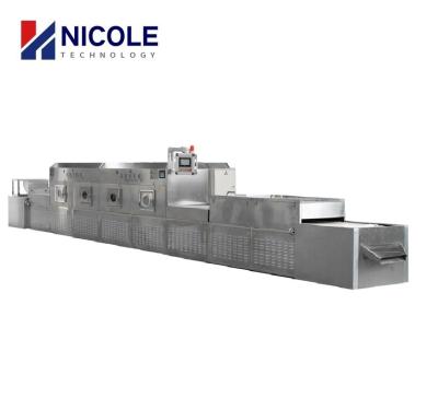 China Máquina industrial del túnel de secado del SUS 304 más secos de la máquina de la microonda del control del PLC en venta