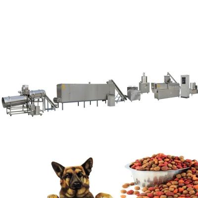 China Small Scale Pet Food Production Line Fully Automatic Twin Screw Extruder Machine for sale