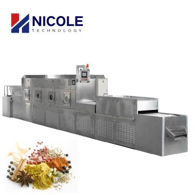 Chine Machine de séchage industrielle de poivre noir de machine de dessiccateur à micro-ondes de tunnel à vendre