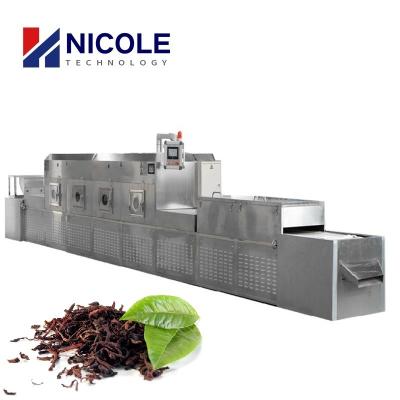 China Small Tunnel Tea Leaves Drying Machine Commercial Microwave CE Verified for sale