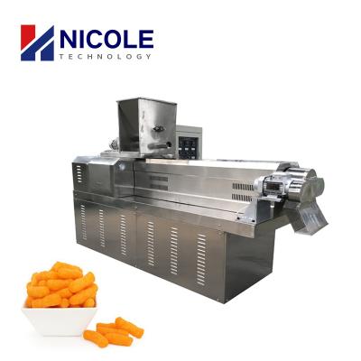 China Small Scale Automatic Puff Snacks Making Machine Commercial High Speed for sale