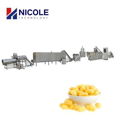 China Automatic Puffed Rice Manufacturing Machine / Maize Snacks Making Machine for sale