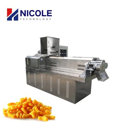 China Small Industrial Corn Puff Production Line Snacks Making Machine CE Approved for sale