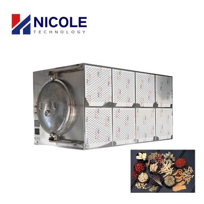 China Industrial SUS 304 Microwave Vacuum Dehydrator Drying Machine Low Temperature for sale