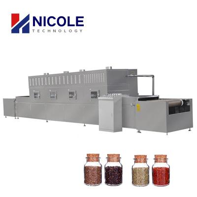 China CE seco de la máquina de la esterilización de microonda del calor aprobado para el producto lácteo en venta