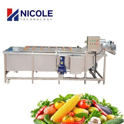 China Máquina de lavagem multifuncional da limpeza vegetal de fruto de aço inoxidável à venda