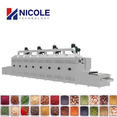 China Custom Microwave Sterilization Machine Dryer Equipment For Seafood condiments for sale