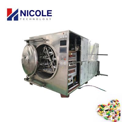 China SUS 304 Microwave Vacuum Drying Oven Machine Industrial 3KW - 48KW for sale