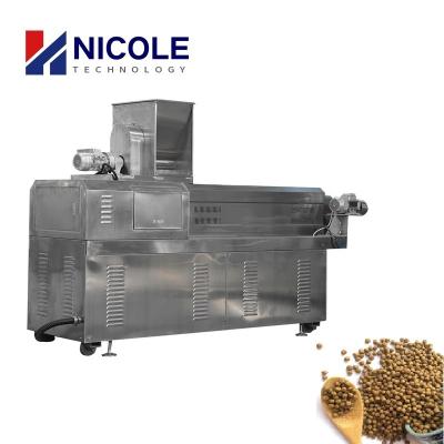 China Floating Tilapia Fish Food Extruder Machine Pellet Fish Meal Production Line for sale