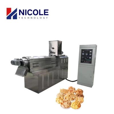 China Spheres 380V Corn Puff Snack Extruder 150kg/H for sale