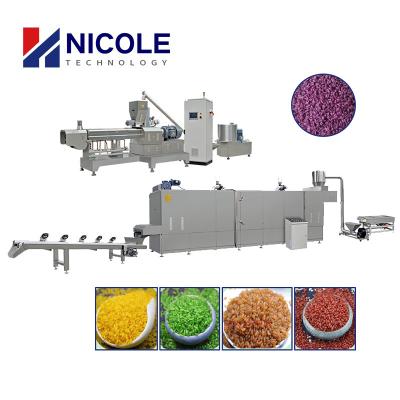 China High Capacity Artificial Rice Production Line 500kg/H 600kg/H for sale