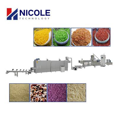 China Professional 100kg/H Artificial Rice Production Line Automatic for sale